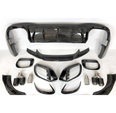 Kit De Carrocería Mercedes R190 Look AMG GT 4 Puertas Carbono Fibra de Carbono