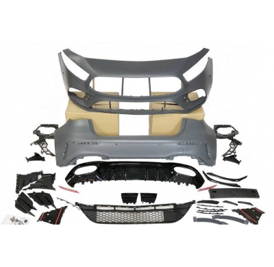 Kit De Carrocería Mercedes V177 Look A35 Plástico ABS