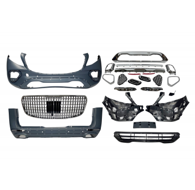 Kit De Carrocería Mercedes Vito W447 2016-2024 Look MBH Plástico ABS