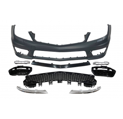 Kit De Carrocería Mercedes W204 2007-2013 Look AMG Capó Plástico ABS