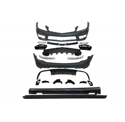 Kit De Carrocería Mercedes W204 SW 2007-2013 Look AMG Plástico ABS