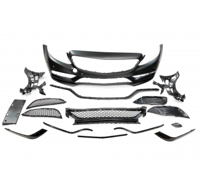 Kit De Carrocería Mercedes W205 2014-2018 4P / SW Look C63 Plástico ABS
