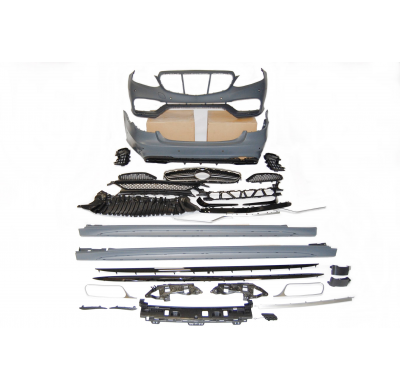 Kit De Carrocería Mercedes W212 2014-2015 4P Look AMG E63 ABS Sensor Plástico ABS