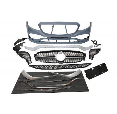 Kit De Carrocería Mercedes W213 4p / SW 2016-2019 look AMG E63 ABS Plástico ABS