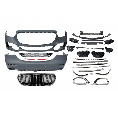 Kit De Carrocería Mercedes W213 Sedan look Maybach 2021+ Plástico ABS