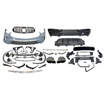 Kit De Carrocería Mercedes X254 GLC 2023+ Coupe look AMG GLC63 Plástico ABS