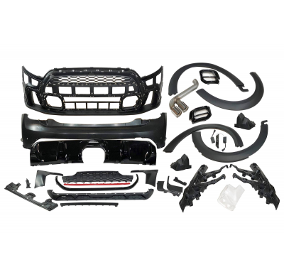 Kit De Carrocería Mini Cooper F56 / F57 2P 2014-2020 Look JCW 2021 Plástico ABS