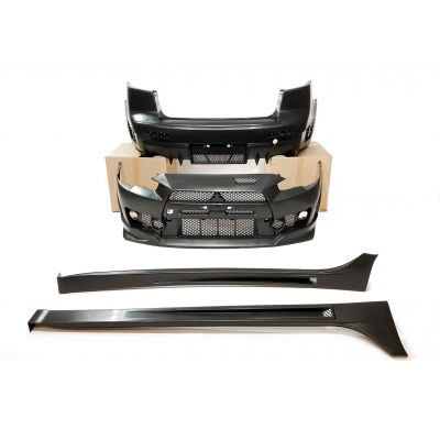 Kit De Carrocería Mitsubishi Lancer Evo X 2009-2015 Look Evo 10 Plástico ABS