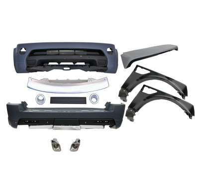 Kit De Carrocería Range Rover Sport 2010-2012 L320 look Autobiography Plástico ABS