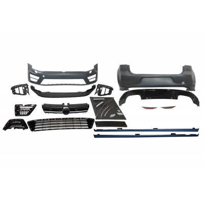 Kit De Carrocería Volkswagen Golf 7 3/5P Look R20 Plástico ABS