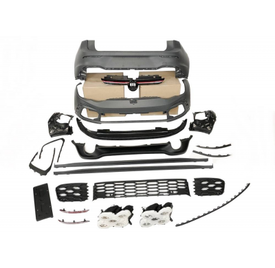 Kit De Carrocería Volkswagen Golf 8  3 /5P 2019-2023 Look GTI 2 Salidas Plástico ABS
