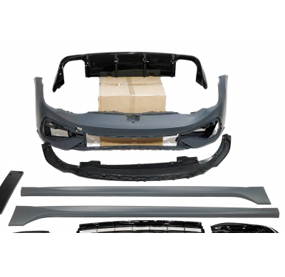 Kit De Carrocería Volkswagen Golf 8  3 /5P Look R20 2 Salidas Plástico ABS