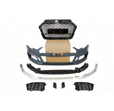 Paragolpes Delantero Audi A3 2016-2019 Sportback Look RS3 Plástico ABS