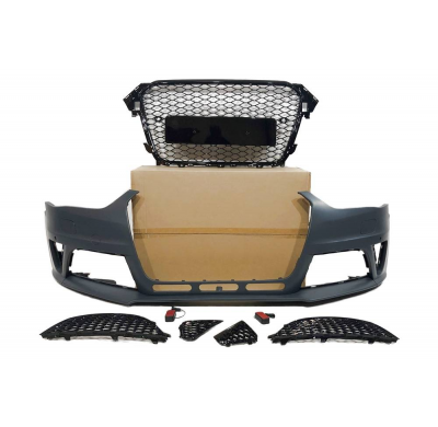 Paragolpes Delantero Audi A4 B8.5 13-15 Sedan/Avant Look RS4 Plástico ABS