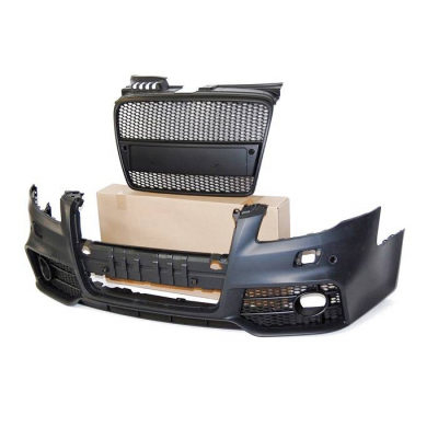 Paragolpes Delantero Audi A4 B7 05-08 Look RS4 Plástico ABS