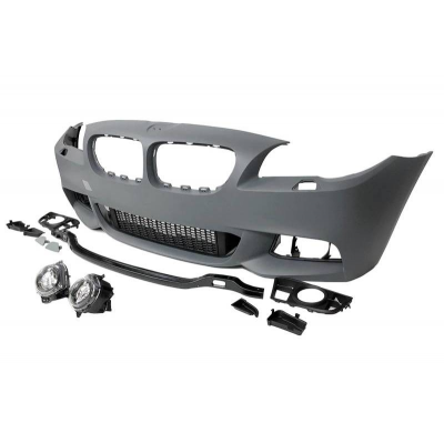 Paragolpes Delantero BMW F10/F11/F18 10-16 Look M-Tech Antinieblas Plástico ABS