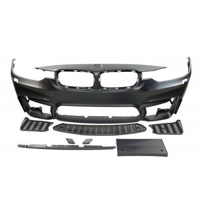 Paragolpes Delantero BMW F30 / F31 Look M3 Alojamiento Antinieblas Plástico ABS