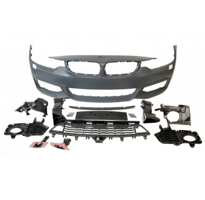 Paragolpes Delantero BMW F32 F33 F36 Look M-Tech Plástico ABS