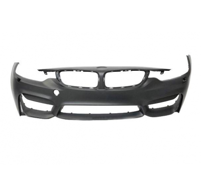 Paragolpes Delantero BMW F32 F33 F36 Look M4 II Lip spoiler Plástico ABS