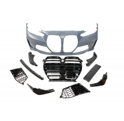 Paragolpes Delantero BMW G22 / G23 / G26 look M4 Plástico ABS