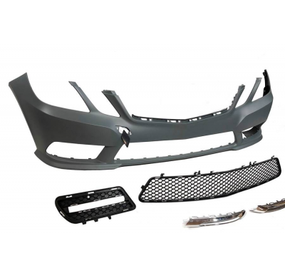 Paragolpes Delantero Mercedes W212 2010-2013 2-4P Look AMG ABS Plástico ABS