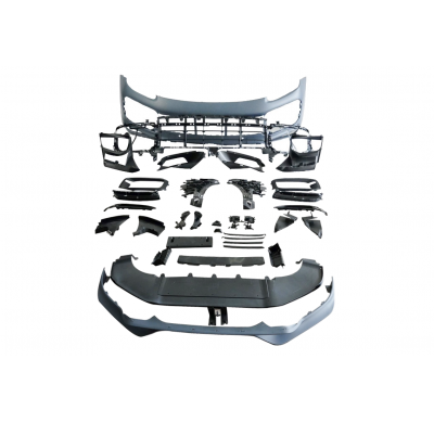 Paragolpes Delantero Porsche Cayenne 9Y0.1 2018-2023 Look Turbo Plástico ABS