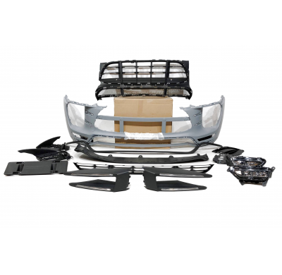 Paragolpes Delantero Porsche Macan 2014-2017 Look Turbo Plástico ABS