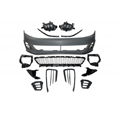 Paragolpes Delantero Volkswagen Caddy 2016-2020 Look Golf 7.5 GTI Plástico ABS