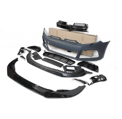 Paragolpes Delantero Volkswagen Golf 6 R20 Spoiler Plástico ABS