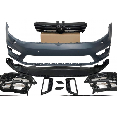 Paragolpes Delantero Volkswagen Golf 7 3/5P Look RLine Plástico ABS