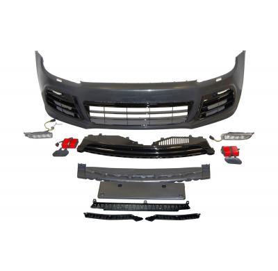 Paragolpes Delantero Volkswagen Scirocco 2008-2014 Look R Plástico ABS