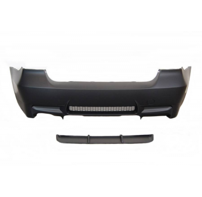 Paragolpes Trasero BMW E90 Look M3 1 Salida ABS Plástico ABS