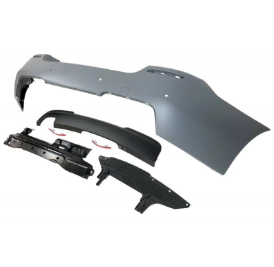 Paragolpes Trasero BMW F10 10-16 Look M-Tech Sensor Plástico ABS