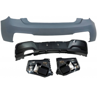 Paragolpes Trasero BMW F20 / F21 3-5P 11-14 Look M Performance Plástico ABS