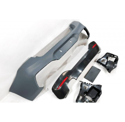 Paragolpes Trasero BMW F20 /F21 LCI 15-18 look M-tech 1 Salida simple Plástico ABS