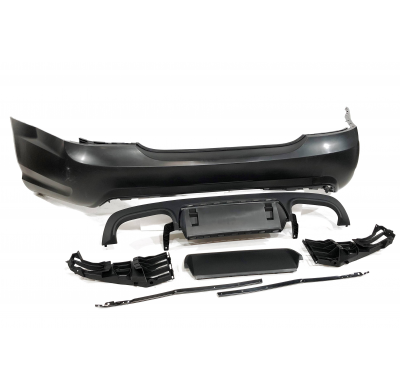 Paragolpes Trasero Mercedes W221 2006-2012 Look S65 Plástico ABS