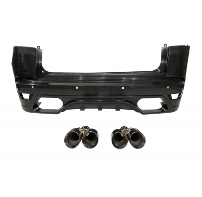 Paragolpes Trasero Range Rover Sport L494 2013-2017 look SVR Plástico ABS