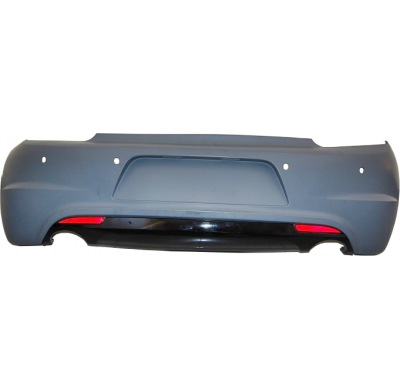 Paragolpes Trasero Volkswagen Scirocco R 2008-2013 Difusor Plástico ABS