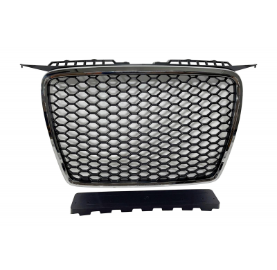 Parrilla Audi A3 05-08 8P RS Chrome Plástico ABS