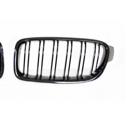 Parrilla BMW F30 Look M4 Mate Plástico ABS