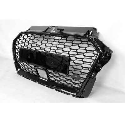 Parrilla Delantera Audi A3 2017-2018 Look RS3 Plástico ABS