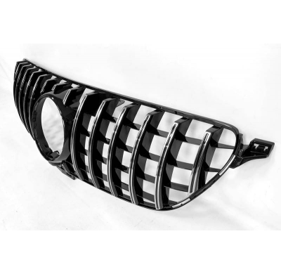 Parrilla Mercedes C292 2014-2018 Look GT Full Black Cámara Plástico ABS