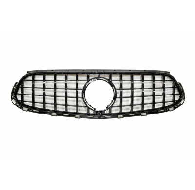 Parrilla Mercedes GLC X254 2023+ Look GT Black Cámara Plástico ABS