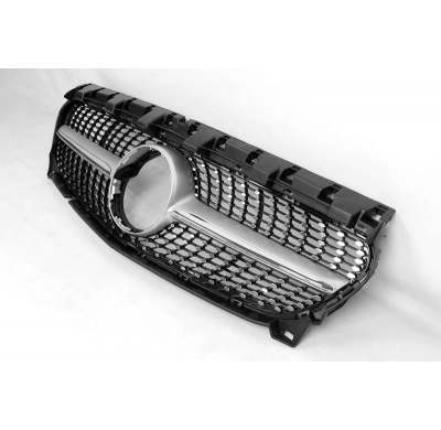 Parrilla Mercedes W117 CLA 2017 Look DIAMOND Plástico ABS