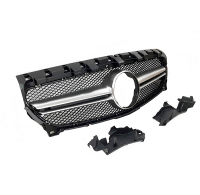 Parrilla Mercedes W117 CLA Look AMG Para TCM0197 / TCM0131 Plástico ABS