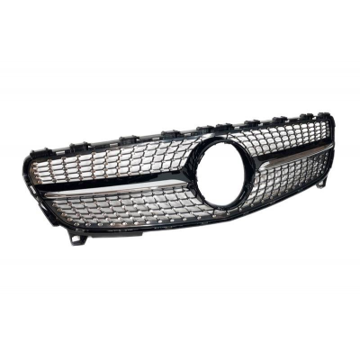 Parrilla Mercedes W176 2016-2018 Look Diamond Plástico ABS