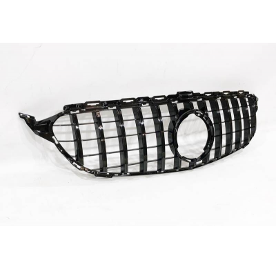 Parrilla Mercedes W205 2019 Look GT Full Black Plástico ABS