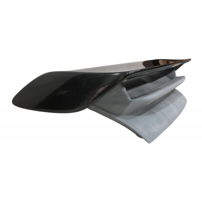 Portón Fibra Porsche 911 / 997 2005-2008 Look GT2 Con Alerón Carbono Fibra de vidrio