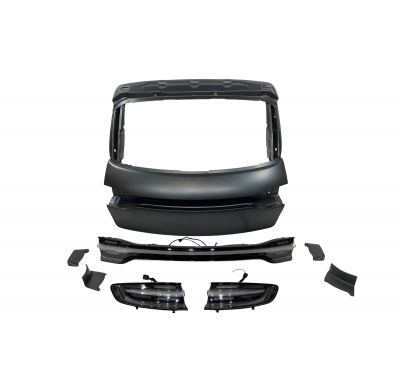 Portón Porsche Macan 2014-2019 Look 2020 Aluminio Metal