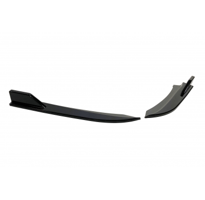 Punteras traseras BMW F30 2013-2019 Look M-Tech Negro Brillo Plástico ABS